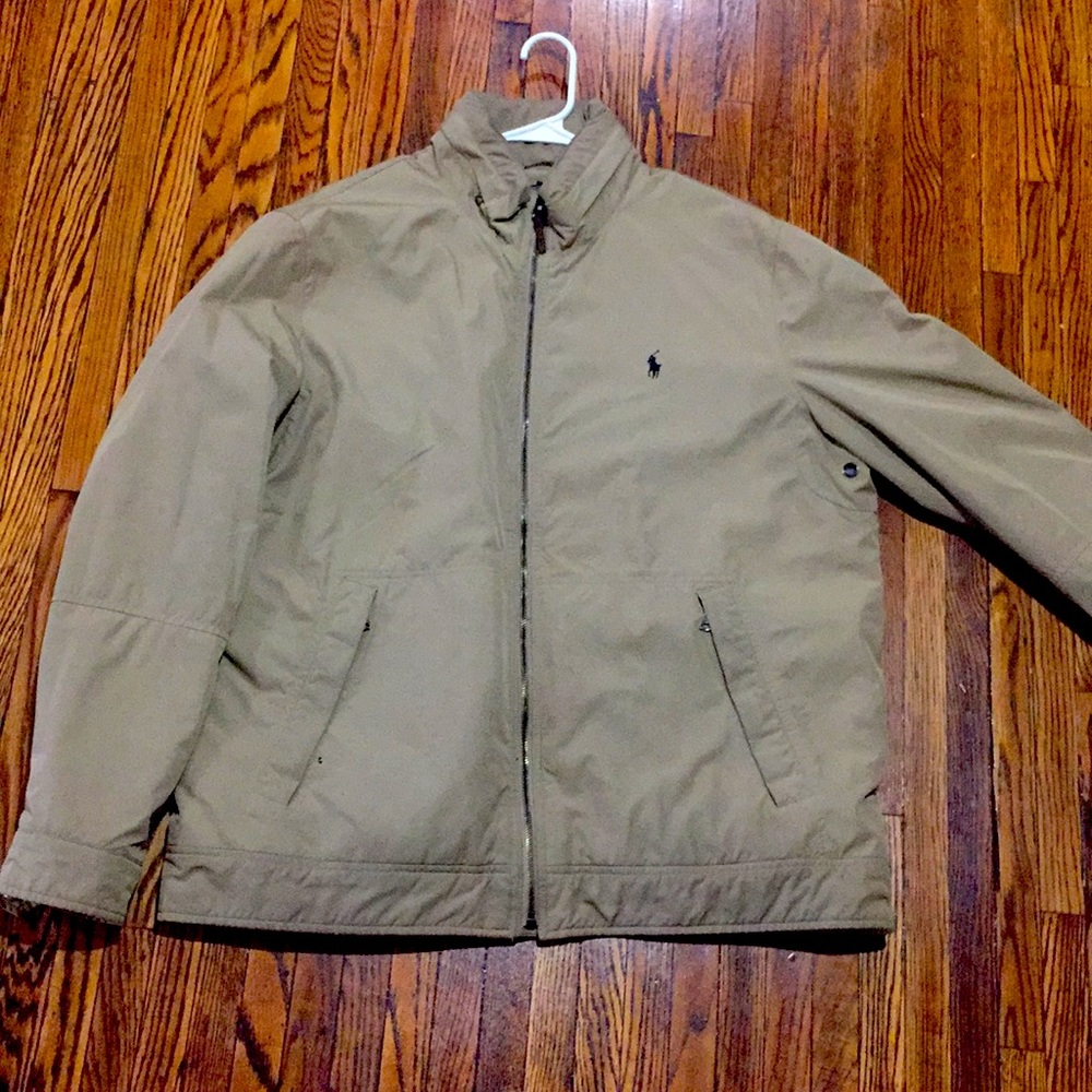 Tan polo coat